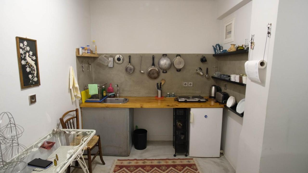 Quiet And Central Flat With Private Backyard Garden 아테네 외부 사진